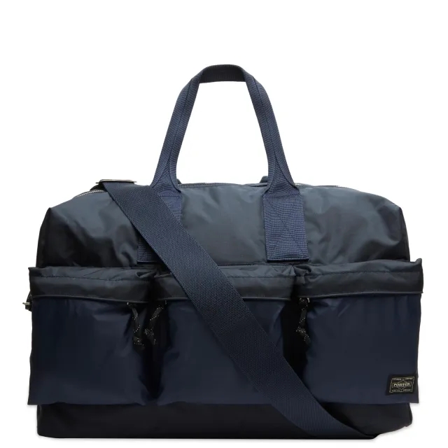 Porter-Yoshida & Co. Force 2-Way Duffle Bag Navy