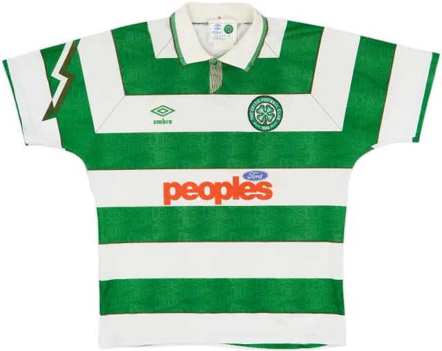 Umbro Celtic Mens SS Home Shirt 1991/92