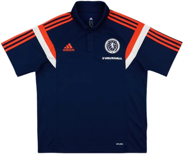 adidas Scotland Mens SS Home Shirt 2014