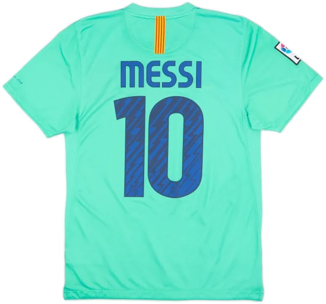 Nike Barcelona Mens SS Away Shirt 2010/11