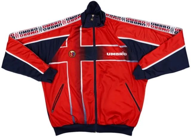 1997-98 Norway Umbro Track Jacket - 9/10 - (L)