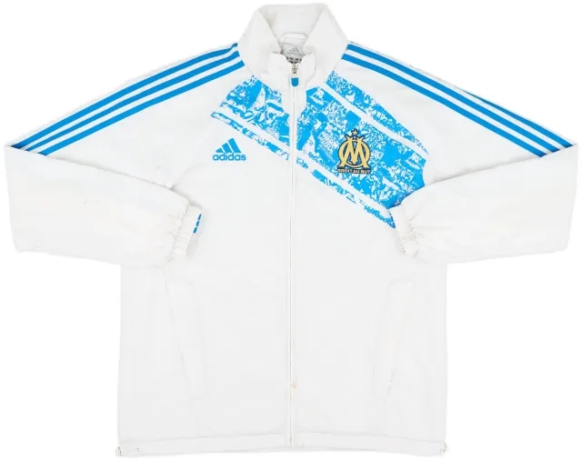 2011-12 Olympique Marseille adidas Track Jacket - 6/10 - (M/L)