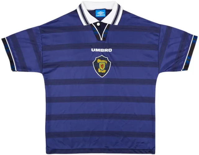 Umbro Scotland Mens SS Home Shirt 1998