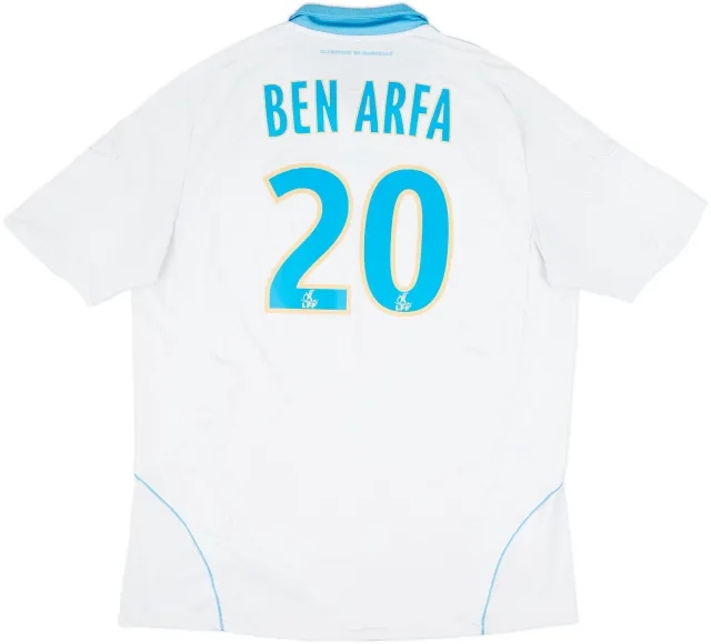 2008-09 Olympique Marseille Home Shirt Ben Arfa #20 - 6/10 - (XL)