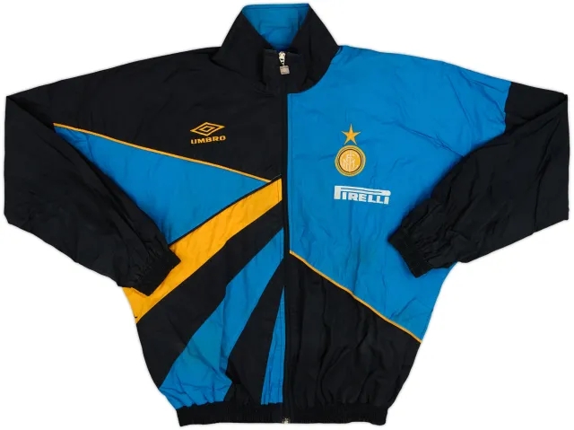 1994-95 Inter Milan Umbro Track Jacket - 7/10 - (S)