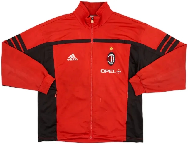 2000-01 AC Milan adidas Track Jacket - 5/10 - (M/L)
