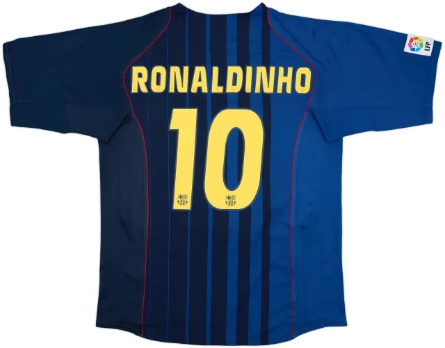 Nike Barcelona Mens SS Away Shirt 2004/05