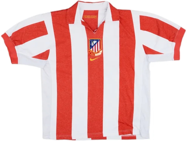 Nike Atlético Madrid Mens SS Home Shirt 2003/04