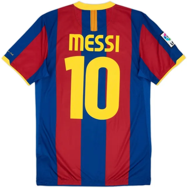 Nike Barcelona Mens SS Home Shirt 2010/11