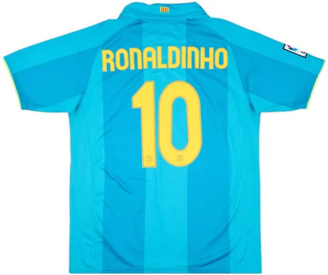 Nike Barcelona Mens SS Away Shirt 2007/09