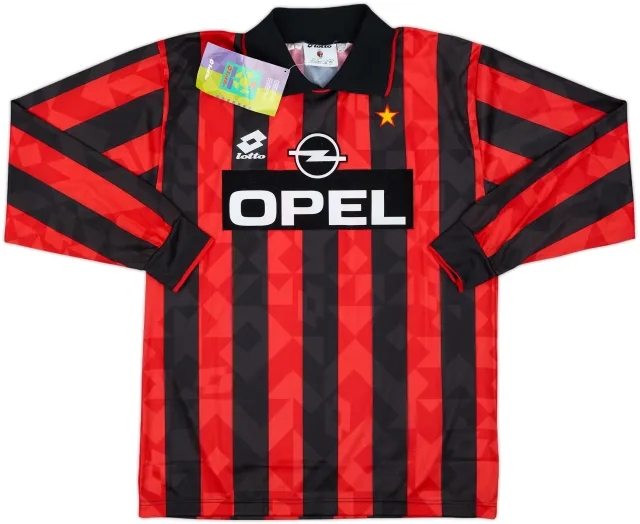 1994-95 AC Milan Home L/S Shirt (XL)