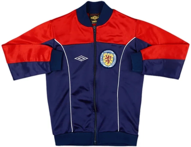 1984-86 Scotland Umbro Track Jacket 'Dalglish' - 10/10 - (S.Boys)