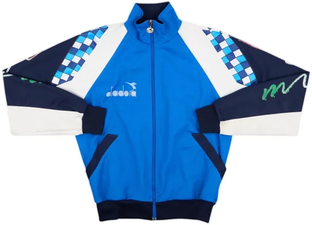 1990 Italy Diadora Track Jacket - 4/10 - (M)