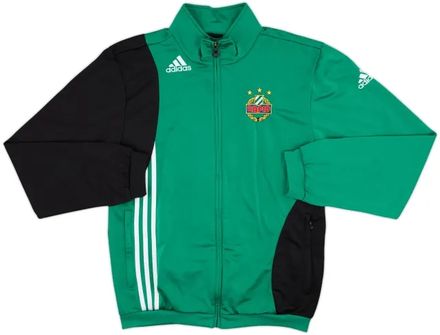 2008-09 Rapid Vienna adidas Track Jacket - 8/10 - (M)