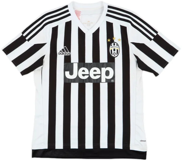 2015-16 Juventus Home Shirt - 4/10 - (XL.Boys)