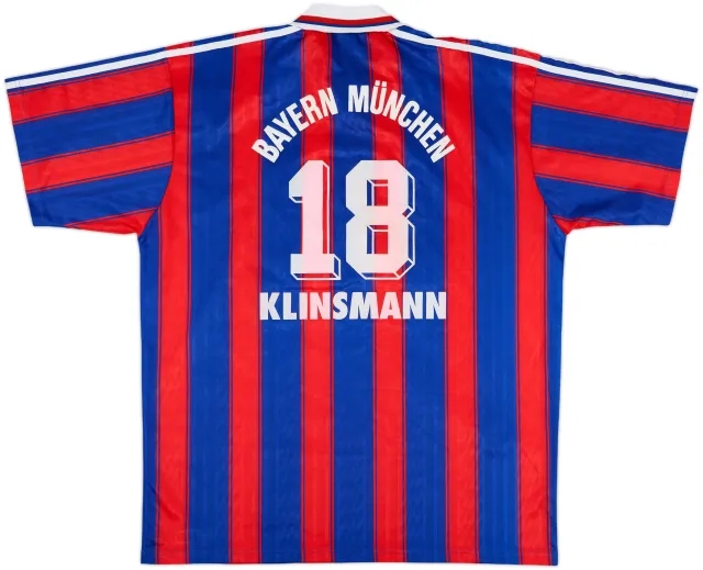 adidas Bayern Munich Mens SS Home Shirt 1995/97