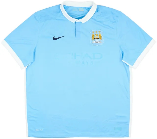 Nike Manchester City Mens SS Home Shirt 2015/16