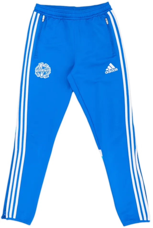 2016-17 Olympique Marseille adidas Track Pants/Bottoms - 9/10 - (XL.Boys)