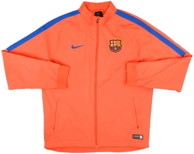 2016-17 Barcelona Nike Track Jacket - 8/10 - (XL.Boys)
