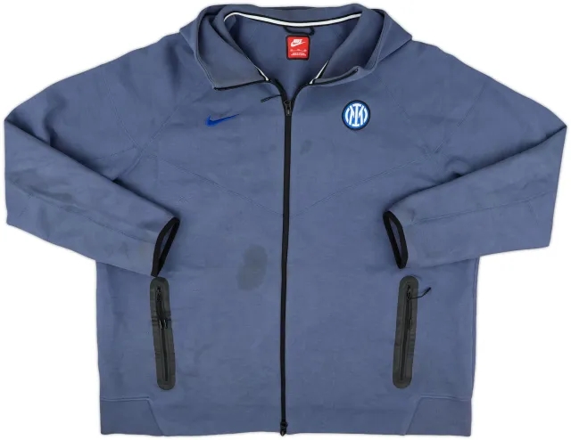 2024-25 Inter Milan Nike Hooded Track Jacket - 5/10 - (XXL)