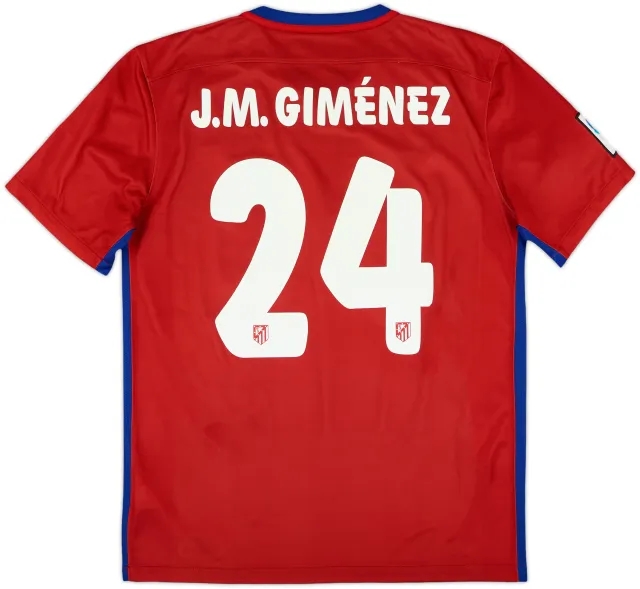 Nike Atlético Madrid Mens SS Home Shirt 2015/16
