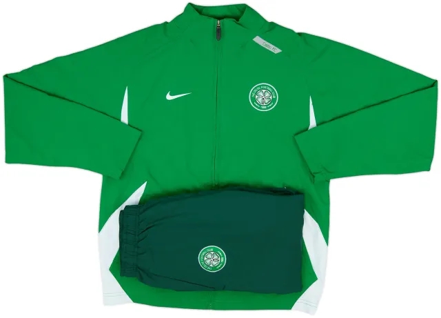 2007-08 Celtic Nike Tracksuit - 9/10 - (L.Boys)