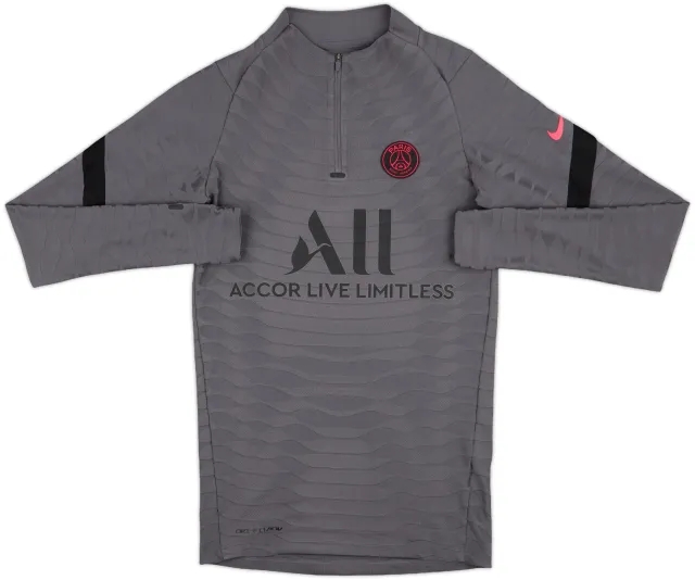 2021-22 Paris Saint-Germain Nike Dri-Fit ADV 1/4 Zip Training Top - 8/10 - (XS)