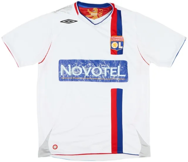 2006-07 Lyon Home Shirt - 4/10 - (M)