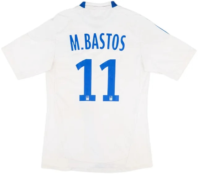 2010-11 Lyon Home Shirt M.Bastos #11 - 6/10 - (S)