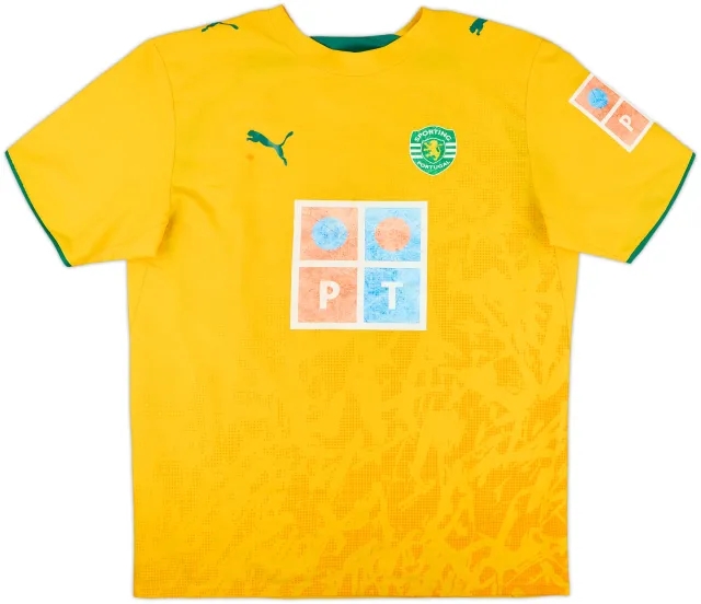 Puma Sporting Lisbon Mens SS Away Shirt 2006/07