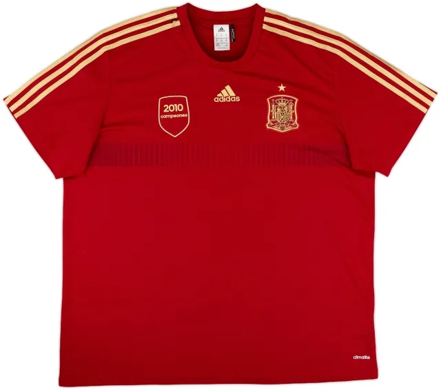 adidas Spain Mens SS Home Shirt 2013