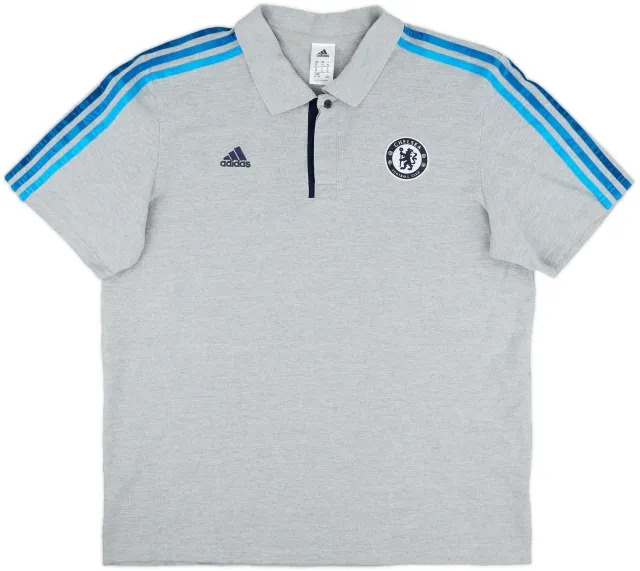 2012-13 Chelsea adidas Polo Shirt - 9/10 - (XL)
