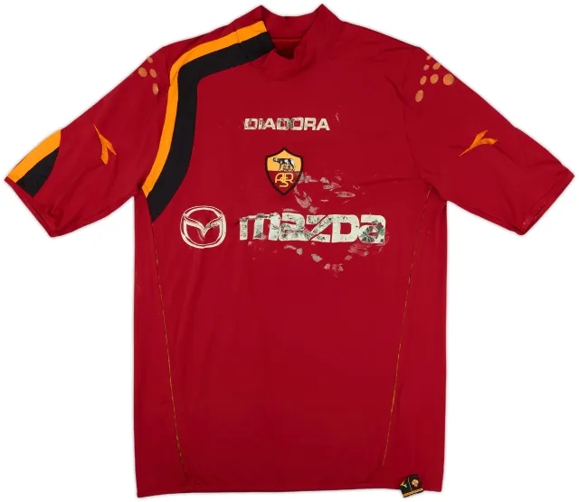 2004-05 Roma Home Shirt - 3/10 - (M)