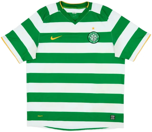 Nike Celtic Mens SS Home Shirt 2008/10