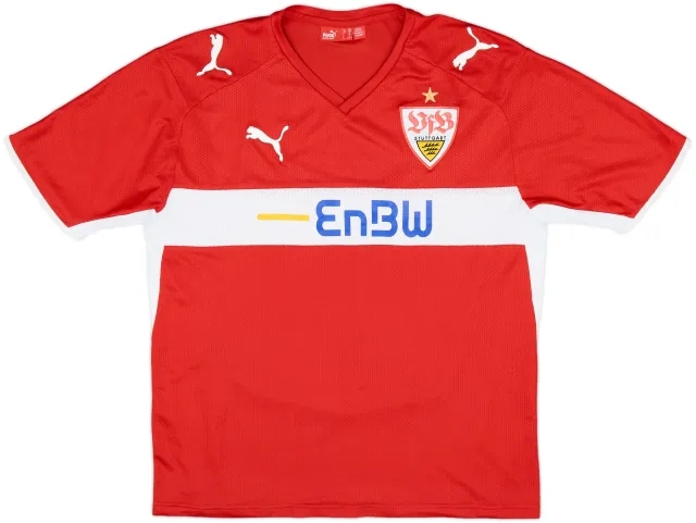Puma Stuttgart Mens SS Away Shirt 2008/10