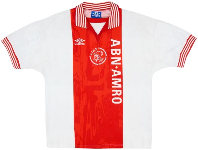 1997-98 Ajax Home Shirt #7 - 9/10 - (L)