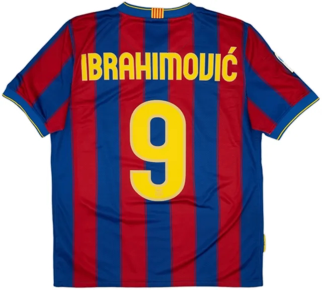 Nike Barcelona Mens SS Home Shirt 2009/10