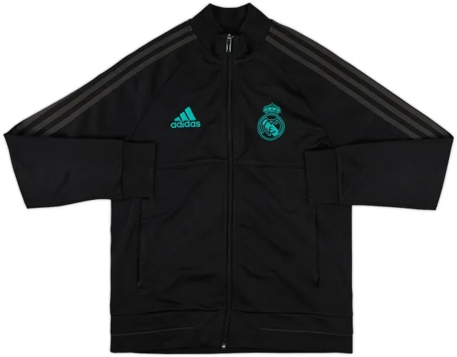 2017-18 Real Madrid adidas Track Jacket - 9/10 - (L.Boys)