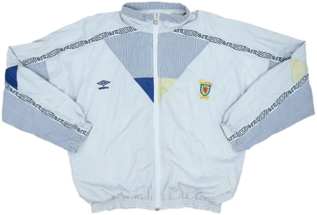 1990-92 Scotland Umbro Track Jacket - 4/10 - (XXL)