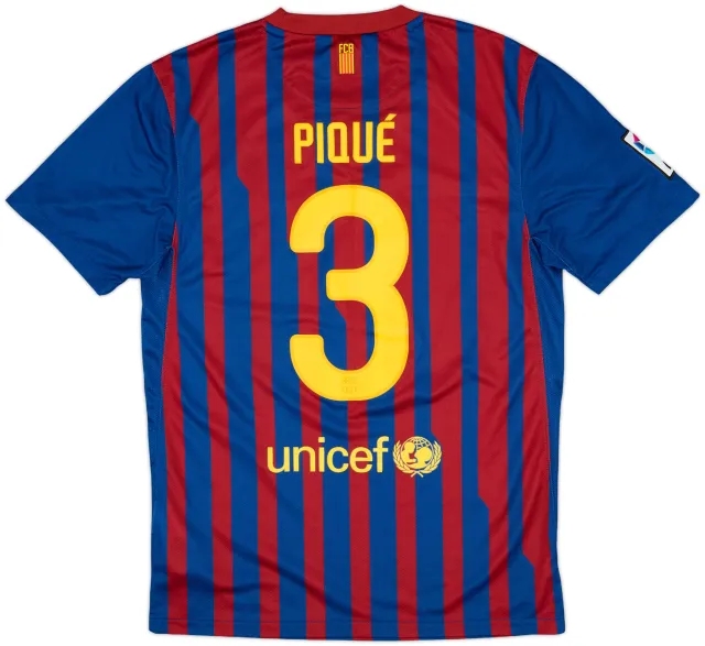 Nike Barcelona Mens SS Home Shirt 2011/12