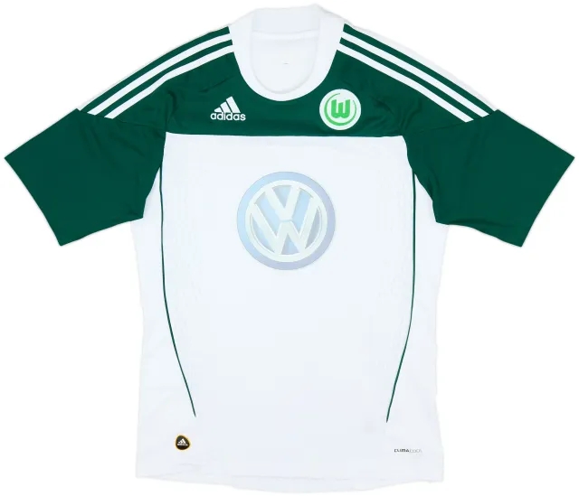 adidas Wolfsburg Mens SS Home Shirt 2010/11