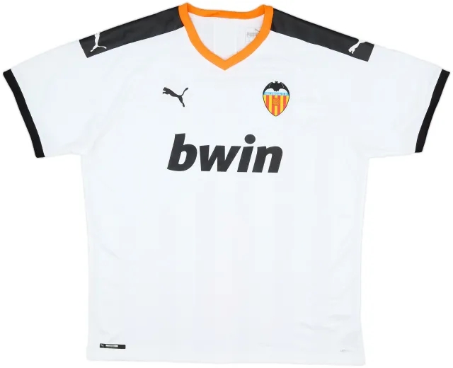 Puma Valencia Mens SS Home Shirt 2019/20