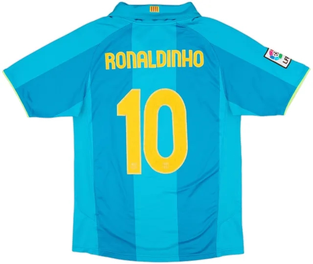 Nike Barcelona Mens SS Away Shirt 2007/09