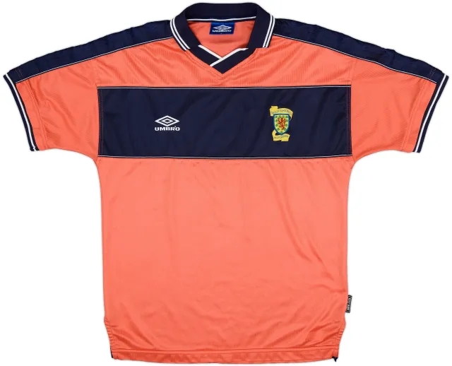 Umbro Scotland Mens SS Away Shirt 1999