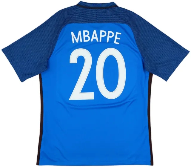 Nike France Mens SS Home Shirt 2016