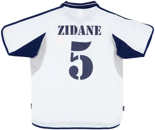 adidas Real Madrid Mens SS Home Shirt 2000/01