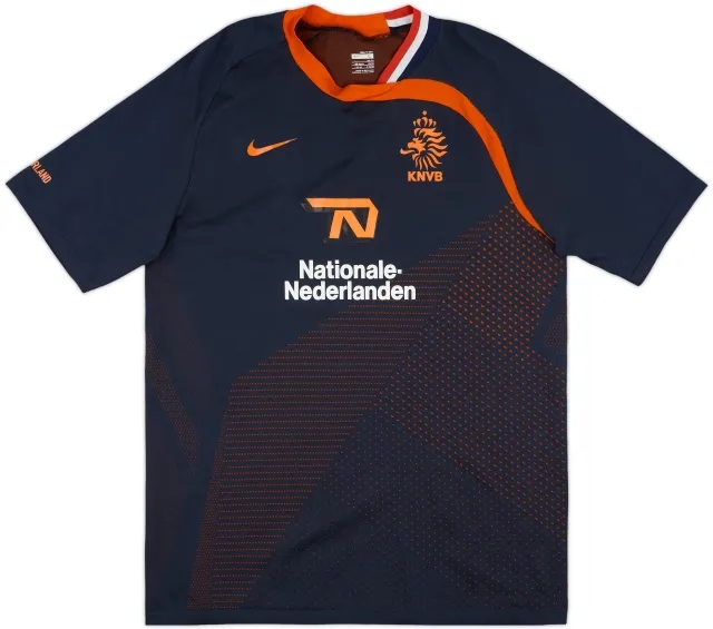 2008-09 Netherlands Player Issue Nike Training Shirt - 7/10 - (L)