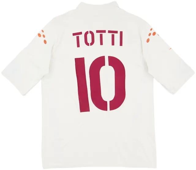 2003-04 Roma Away Shirt Totti #10 - 4/10 - (S)