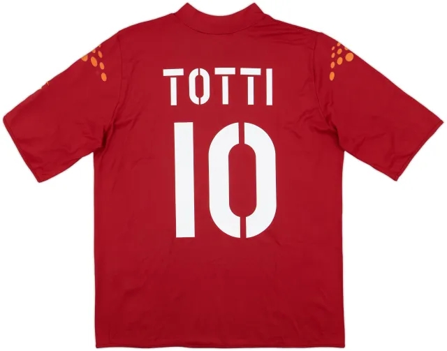2003-04 Roma Home Shirt Totti #10 - 6/10 - (L)