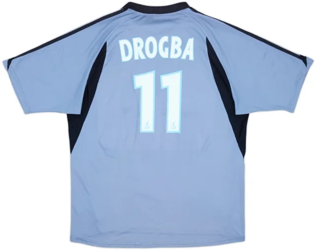 2003-04 Olympique Marseille Third Shirt Drogba #11 - 4/10 - (XL)